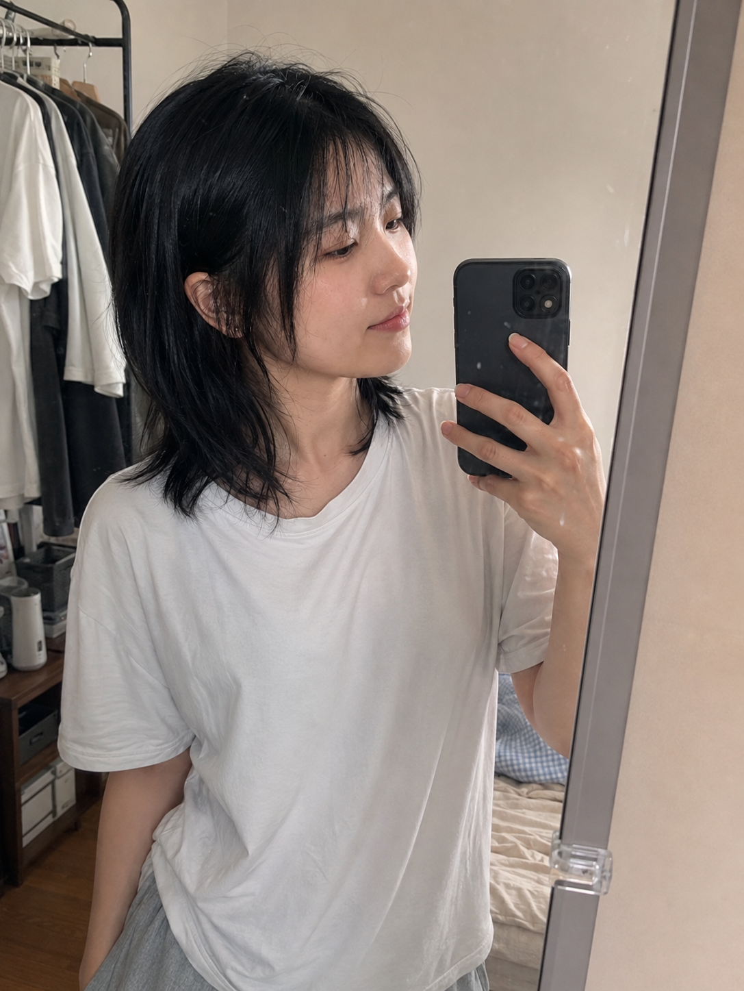 Natural portrait in a bright room